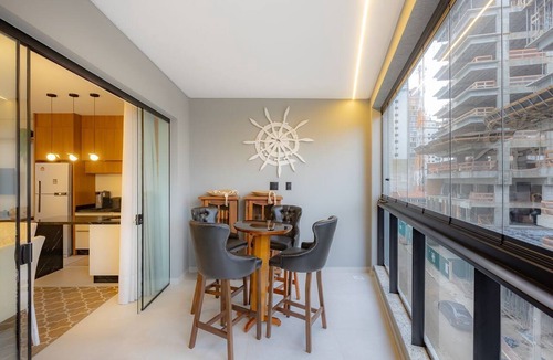 Porto Belo Apartment | Apto com Varanda Gourmet | 200m Praia de Perequê