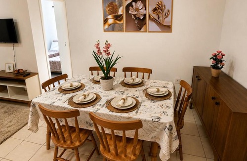 Ourinhos Apartment | Apto completo perto do centro + ar cond. e vaga
