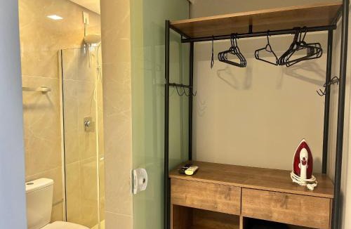 Governador Celso Ramos Apartment | Apto de 1 quarto à 50 m. do Mar! OR01I