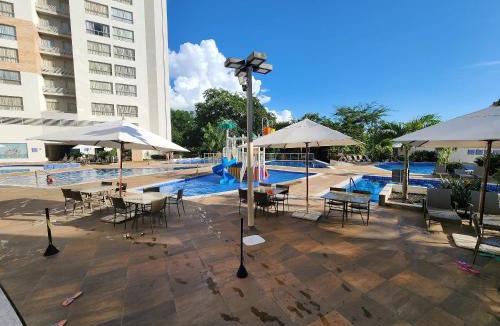 Pousada do Rio Quente Apartment | Apto de 2 Quartos no Park Veredas com Acesso ao Rio