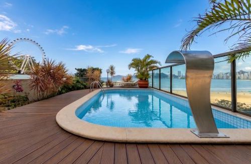Centro Apartment | Apto de luxo com piscina privativa e vista para o mar em Balneário Camboriú