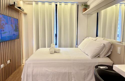 Matriz Apartment | Apto Moderno c/Lazer Completo, Piscina e Academia