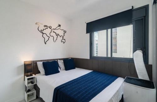 Bela Vista Apartment | Apto Moderno com Vaga e Ar condicionado Próx Paulista e Liberdade