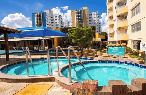 J Jeriquara Apartment | Apto no Thermas Place em Caldas Novas com Piscina