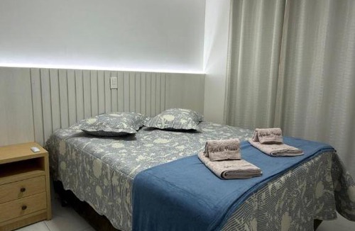 Piratuba Apartment | Apto Petúnias|2 Qtos,Climatizado,Churrasqueira
