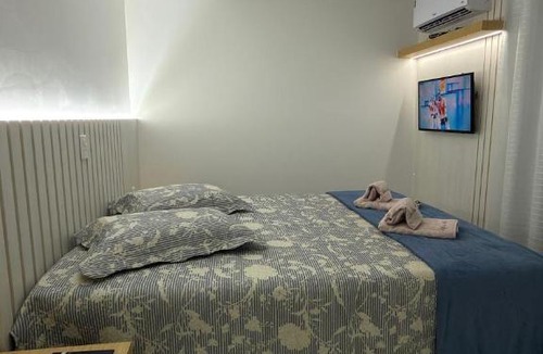 Piratuba Apartment | Apto Petúnias|2 Qtos,Climatizado,Churrasqueira