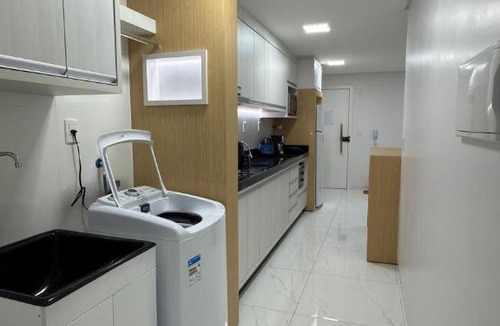 Piratuba Apartment | Apto Petúnias|2 Qtos,Climatizado,Churrasqueira