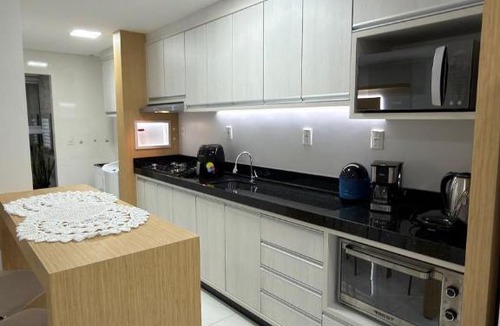 Piratuba Apartment | Apto Petúnias|2 Qtos,Climatizado,Churrasqueira