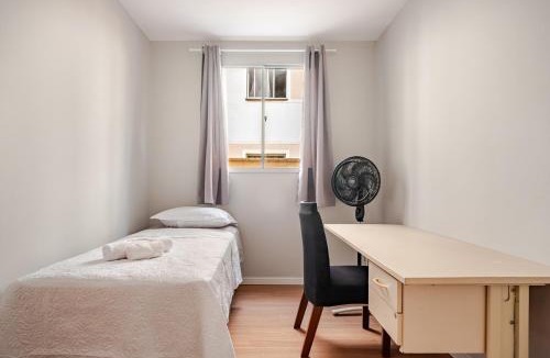 Areias Apartment | Apto Térreo Completo com Ar Cond para 5 Hóspedes Próximo a Florianópolis