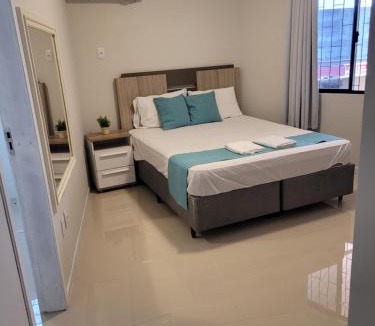 Andorinha Apartment | Apto vista mar com 3 quartos e churrasqueira, 4 min praia