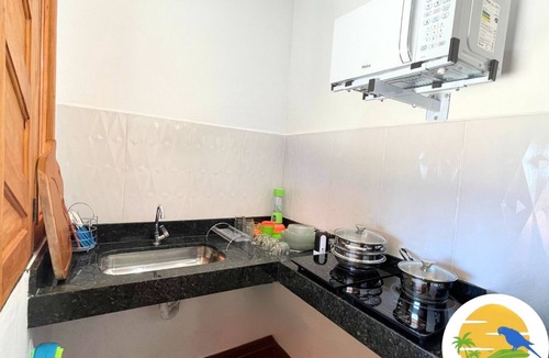 Corumbau House | Arara Azul - Gourmet Area Pool, 5 min Beach, AC