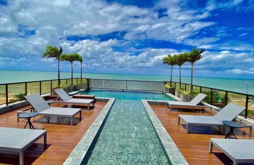 Manaira Apartment | Arpoar 215 - Beachfront apartment in Manaíra for 3 people