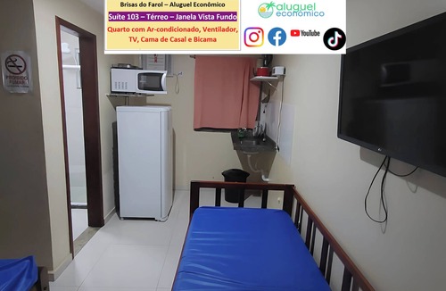 Centro House | Arraial do Cabo - Suite 103 - Brisas do Farol - Affordable Rental