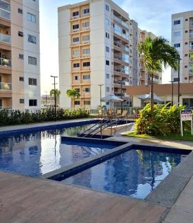 Aruana Apartment | Aruana Azul 502 - Apto com AR, PISCINA, Varanda Integrada - Aluguel por Temporada
