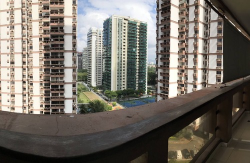 Barra da Tijuca Apartment | Barramares Flat large balcony 73 m2 full equiped near to beach ,Barra da Tijuca