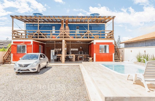 Laguna Cabin | Beach House Containers - With Pool #4