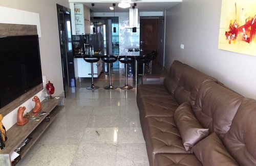 Praia do Morro Condo | Beachfront apartment, Wi-Fi, excellent location, balcony, 3 bedrooms.
