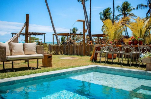 Passo de Camaragibe House | Beachfront house at Marceneiro Beach, Milagres
