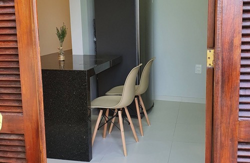 Trairi Ski Chalet | Beachfront studio apartment with a beautiful ocean view.