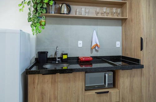 Sao Benedito Apartment | Beautiful Studio in Pocos de Caldas MG Pgo402
