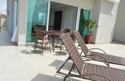 Canto Grande Apartment | Belíssima cobertura duplex - De frente para o mar - Bombinhas-SC