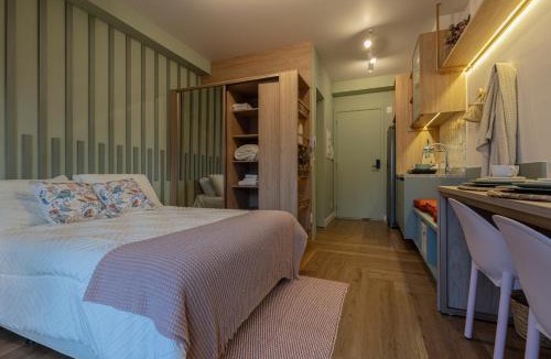 Vila Buarque Apartment | Boho-chic studio - no coração de São Paulo