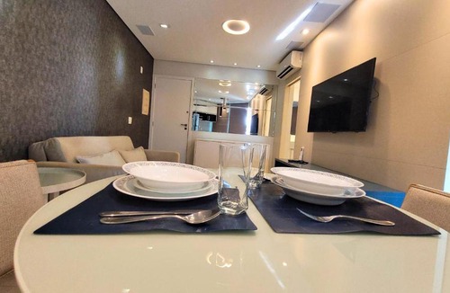 Pompeia Apartment | Book Santos Unique 2304 - Vista Linda para o Mar