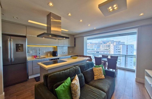 Pompeia Apartment | Book Santos Unlimited 905 Duplex com Linda Vista Mar