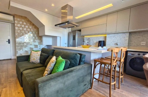 Pompeia Apartment | Book Santos Unlimited 905 Duplex com Linda Vista Mar