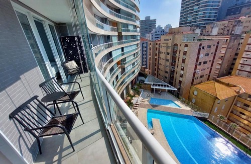 Pompeia Apartment | Book Santos Unlimited 902 Vista Magnífica e Camas Confortáveis