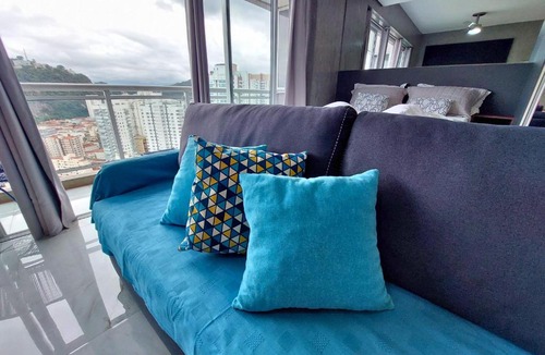 Pompeia Apartment | Book Santos Unlimited 2611 - Studio conceito com Vista Mar