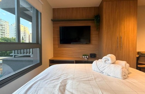 Campo Belo Apartment | Bosque Studio - Campo Belo - 10min Congonhas - 20min Faria Lima