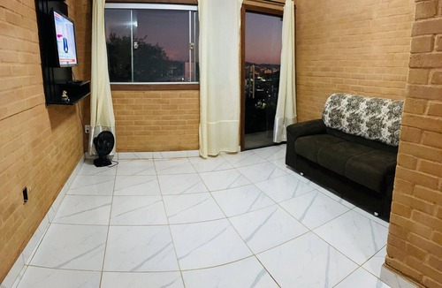 Santa Helena Apartment | Gv Apartamentos- 2 Quartos,cozinha com Vista