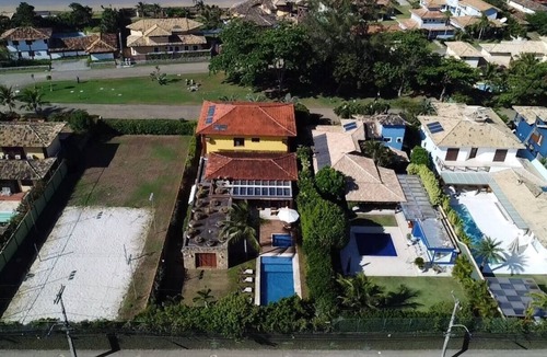 Manguinhos House | Mansion with pool in front of stylish beach - Búzios