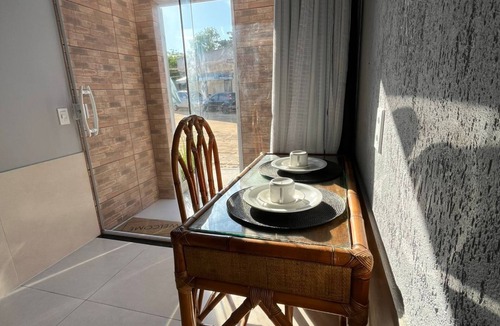 Sao Pedro da Aldeia Apartment | Suite with Air Conditioning and Kitchen | Practicality and Comfort in São Pedro da Aldeia
