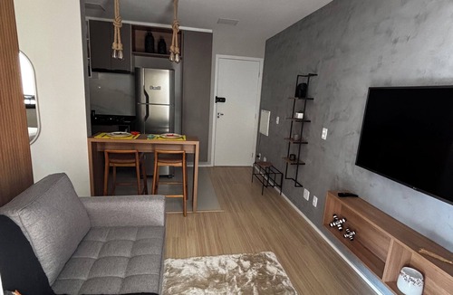 Morro do Estado Apartment | Brand new studio with spectacular balcony