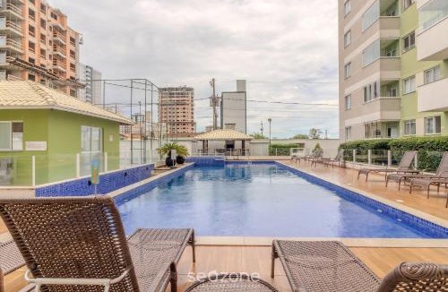 Itacolomi Apartment | Building with a pool 400m from Beach - LEA