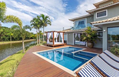 Praia Rasa House | Bz58 Beautiful house with private pool and lake view