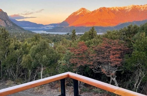 San Carlos de Bariloche Cabin | Cabaña Nórdica , Vista Increíble al Lago y Centro de SKi