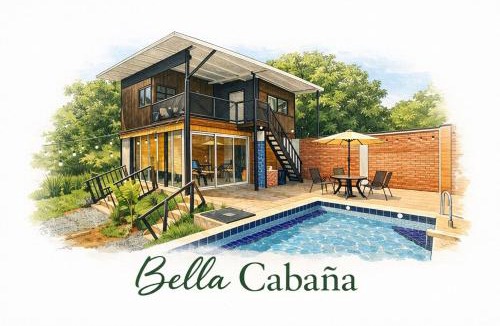 Altos House | Cabaña con piscina y vista al lago