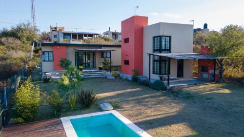 Comuna Estancia Vieja House | Cabaña "Ideal" de Diseño, Vista Panorámica, Pile Comp, Zona de Montaña