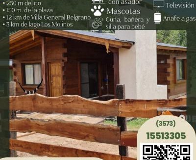Los Reartes House | CABAÑA PRIVADA NALÚ