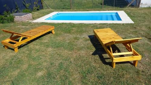 Partido de Canuelas House | Cabaña totalmente equipada para 4 o 5 pers con piscina privada