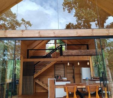 Campo Alegre Ski Chalet | Cabana Celeiro com cômodo secreto em Campo Alegre SC