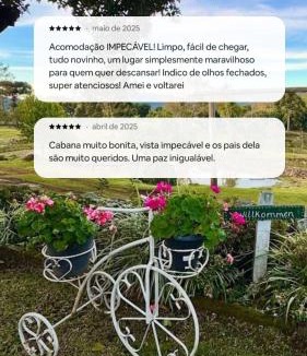 Nova Petropolis Apartment | Cabana Chácara Vilagio daspedras