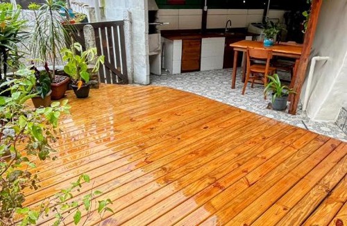 Santo Antonio de Lisboa Apartment | Cabana com banheira de Hidro e vista para o mar, privativa e tranquila localização excelente
