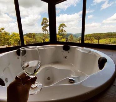 Capitao House | Cabana com hidro e natureza!