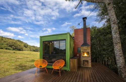 Rio do Sul Other | Cabana estilo Glamping com Banheiras Quente e Vista às Montanhas
