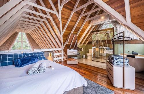 Almirante Tamandare Ski Chalet | Cabana Refúgios Marmeleiro | C086