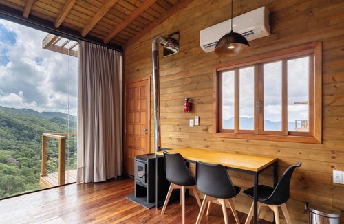 Anitapolis Ski Chalet | Cabin With Fantastic View and Jacuzzi Vst029